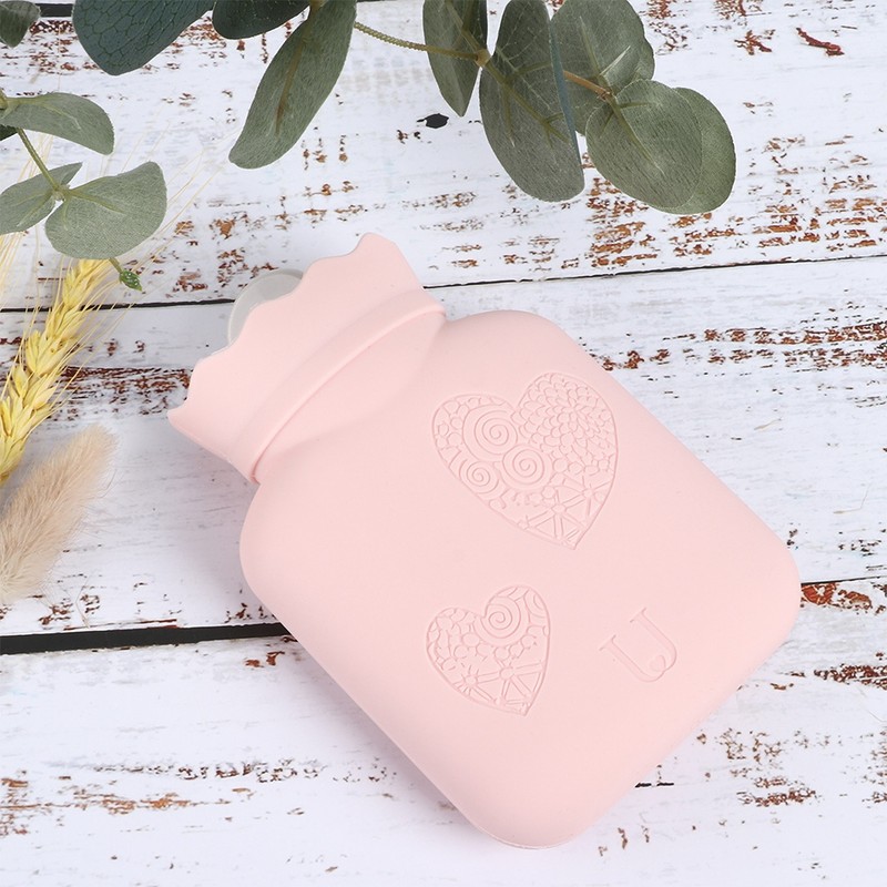 Mini Hot Water Bottle Bag Warm Hand Feet Warmer Water