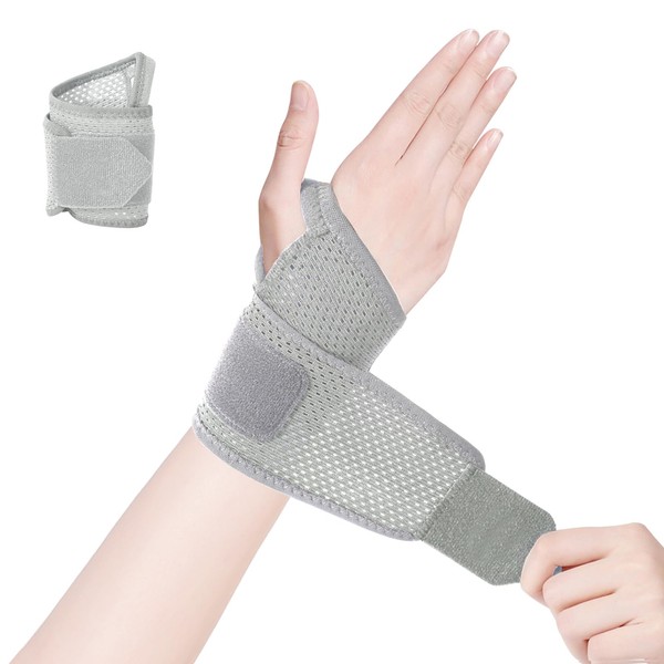 手首 サポーター 固定 保護 【通気性メッシュ】 サポーター 親指付け根サポーター 保護 怪我防止 手首用サポーター
