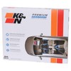 K&N Filters Cabin Air Filter Dashboard Activated Carbon DVF5043
