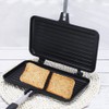 Hemoton Sandwich Baking Pan Aluminum Non Stick Omelette Pan Double