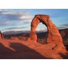 Sunset at Delicate Arch Photo Arches National Park Utah Photo