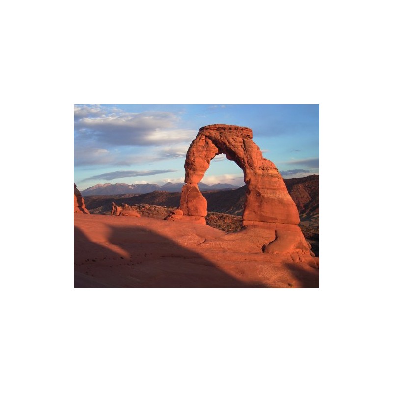 Sunset at Delicate Arch Photo Arches National Park Utah Photo