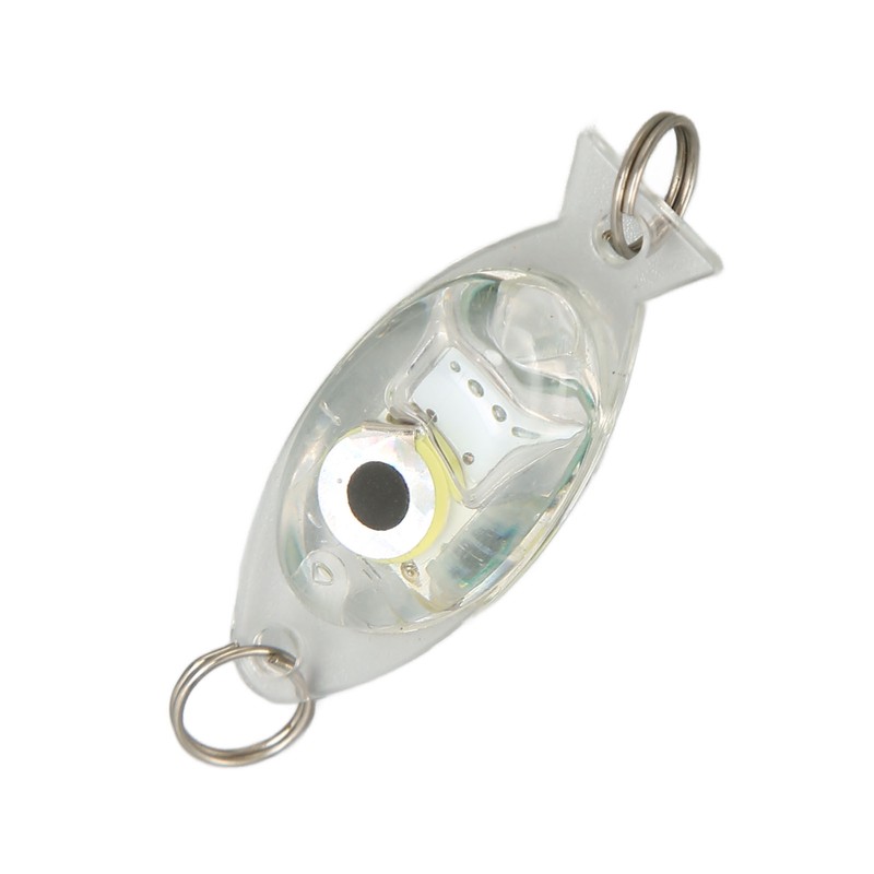 10Pcs LED Underwater Fishing Lure Light Eye Shape Deep Drop