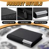 Zhehao 2 Pack Comic Book Binder, PU Leather Storage Album