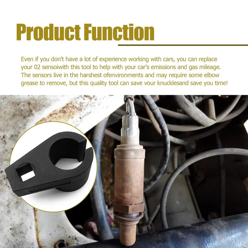 Enchufe con sensor de oxígeno compensado de alta calidad, construcción