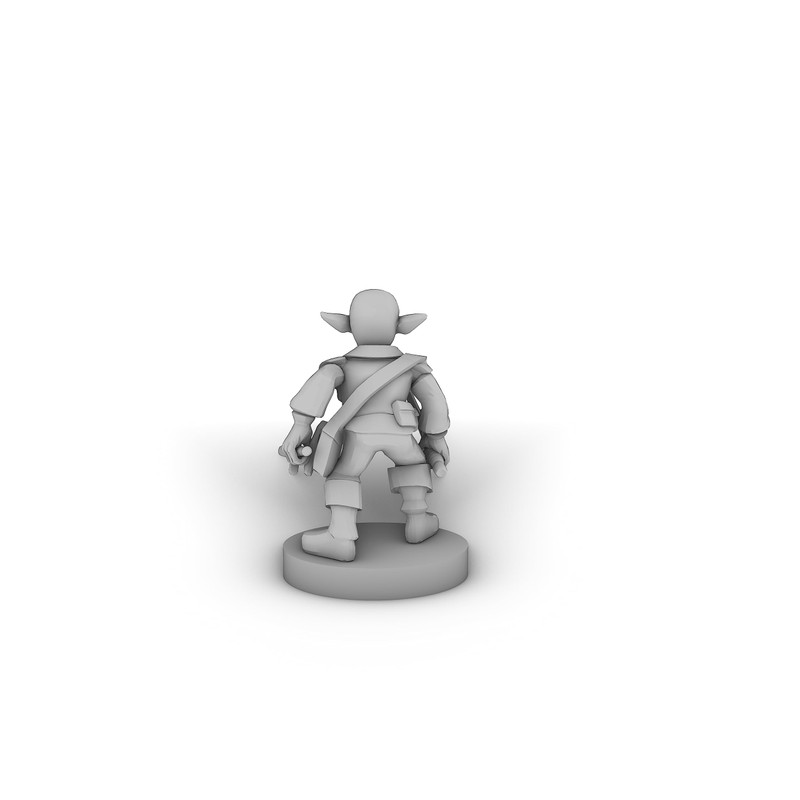 Deep Gnome Rogue Tabletop DND Gaming Miniature