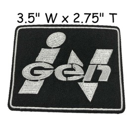 Athena Brands DINOSAUR PATCH JURASSIC PARK MOVIE INGEN LOGO EMBROIDERED IRON-ON Applique BADGE