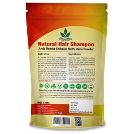 Havintha Natural Hair Shampoo with Amla, Reetha, Shikakai and Methi Dana (Advanced Shampoo)