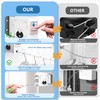 Foyer Nuage Wall Mounted Retractable Clothesline, 4.1m Long TPU Washing