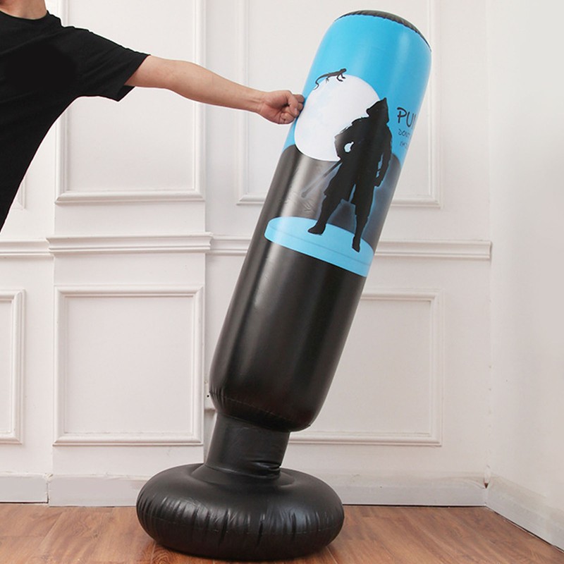 Inflatable Boxing Bag Soft Thickened Safe Stable Base Standing Punching