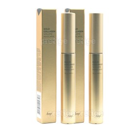 The Face Shop Gold Collagen Volume Mascara - Black x2 / 더페이스샵 골드 콜라겐 볼륨 마스카라-블랙 x2개