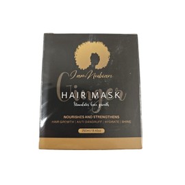 Iam Nubian Ginger Hair Mask Stimulates Hair Growth Strengthens Anti Dandruff NEW