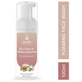 Neolith Rice Water And Madurai Jasmine Foaming Face Wash Contains The Goodness Of Ricewater That Helps Gently Wash Away