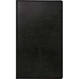 rido/idé Monthly Calendar Model TM 12 2024 2 Pages = 1 Month Sheet Size 8.7 x 15.3 cm Black