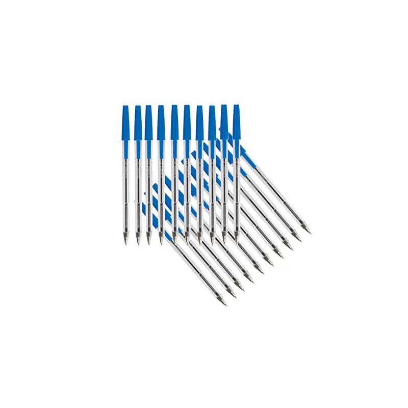 Q-Connect Ballpoint Pen Medium Blue (Pack of 20) KF34043