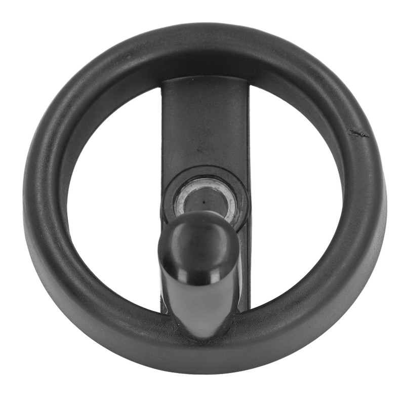 Handwheel 125mm OD 12mm Bore Foldable Handle Plastic Hand Wheel