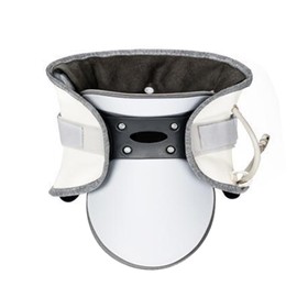 Dispositivo de Tracción Cervical Inflable, Dispositivo de Tracción Cervical con Bomba de Aire, Camilla de Cuello Ajustable (Modelo inflable)