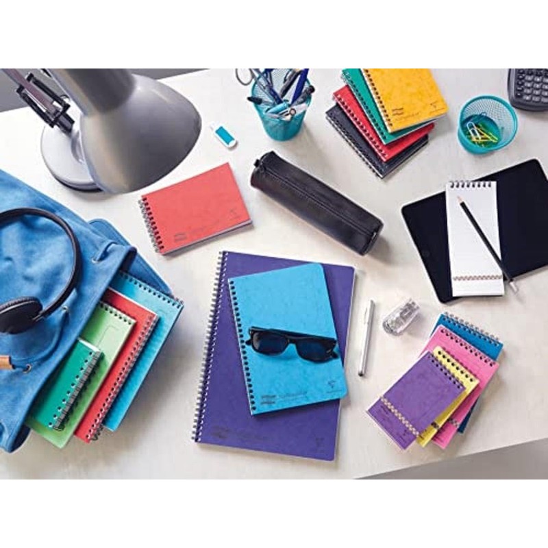 Clairefontaine Europe Notemakers 3084Z Spiral Bound Notebook 60 Sheets Micro-Perforated