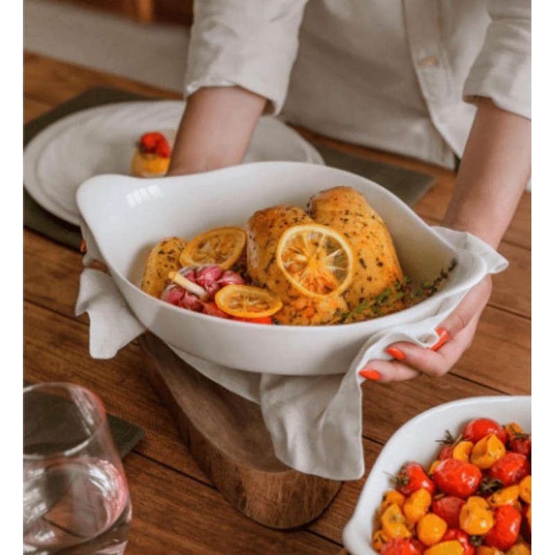 Marinex Oval baking tray 1,6L Nadir Opaline 6759