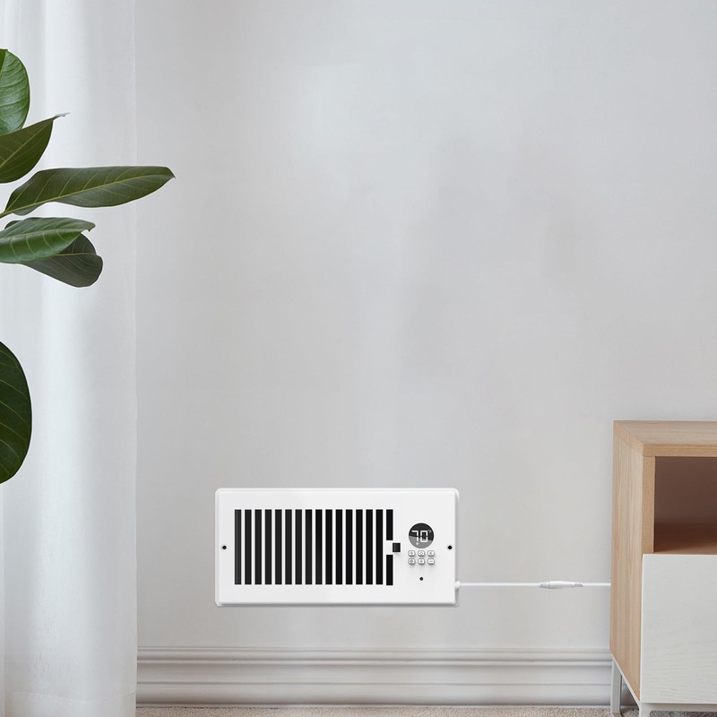 DDPow 1.75x Heavier & Durable Steel – 4"x10" Register Booster