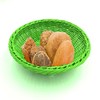 nanologi Multi-Purpose Basket, Round Storage Basket, Diameter: 29 cm, Suitable