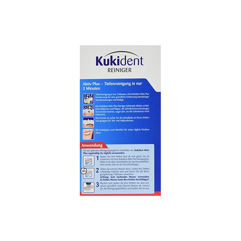 Kukident Active Plus, 99 Tabs