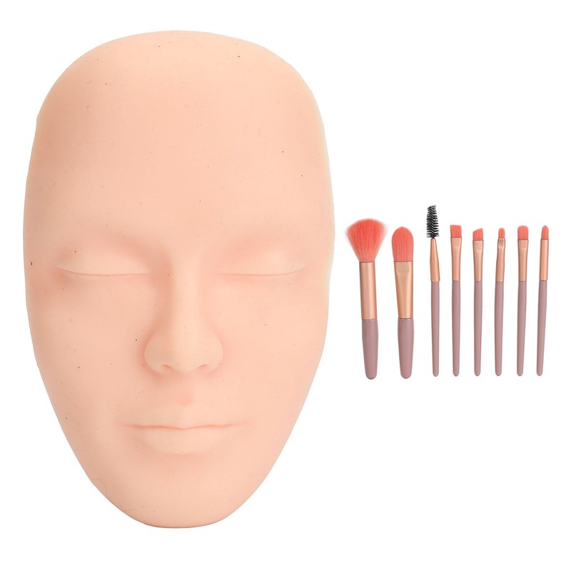 Makeup Practice Face Kit 3D Realistic Full Face Practice Broad