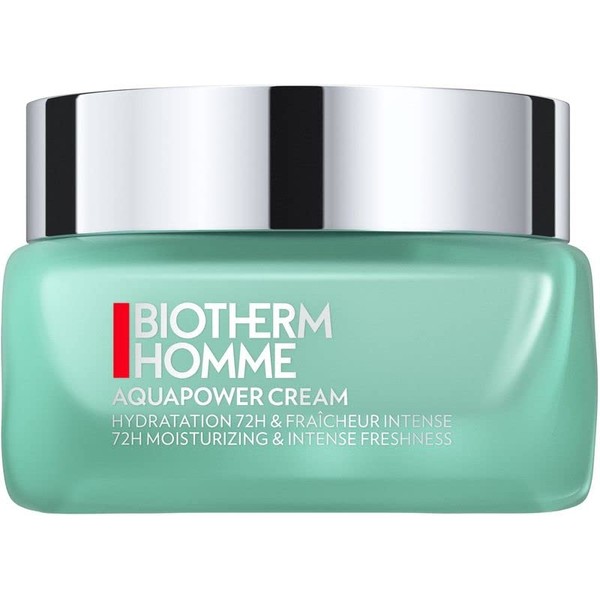 Biotherm Aquapower Moisturising Face Cream for Men 72H Concentrated Glacial Hydrator 50ml (Packaging May Vary)