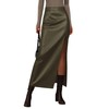 PRETTYGARDEN Womens Faux Leather Skirts 2025 Fall Fashion Bodycon High