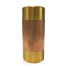 Brass Fittings 40168 2 X 6 Brass Pipe Nipple