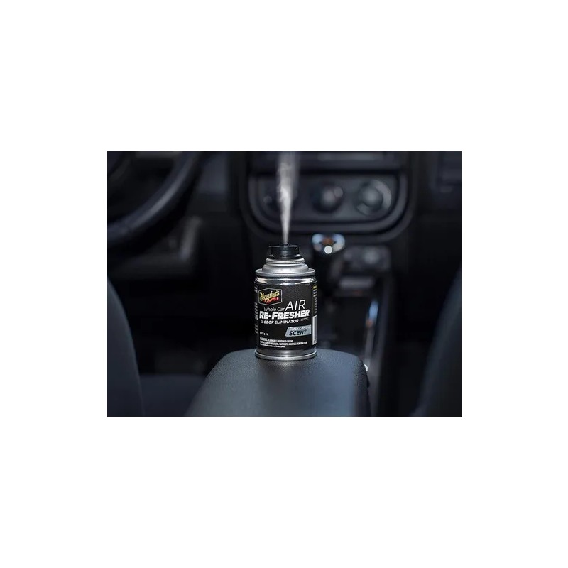 Meguiars Air Refresher Eliminador Olor Cromo Negro G181302