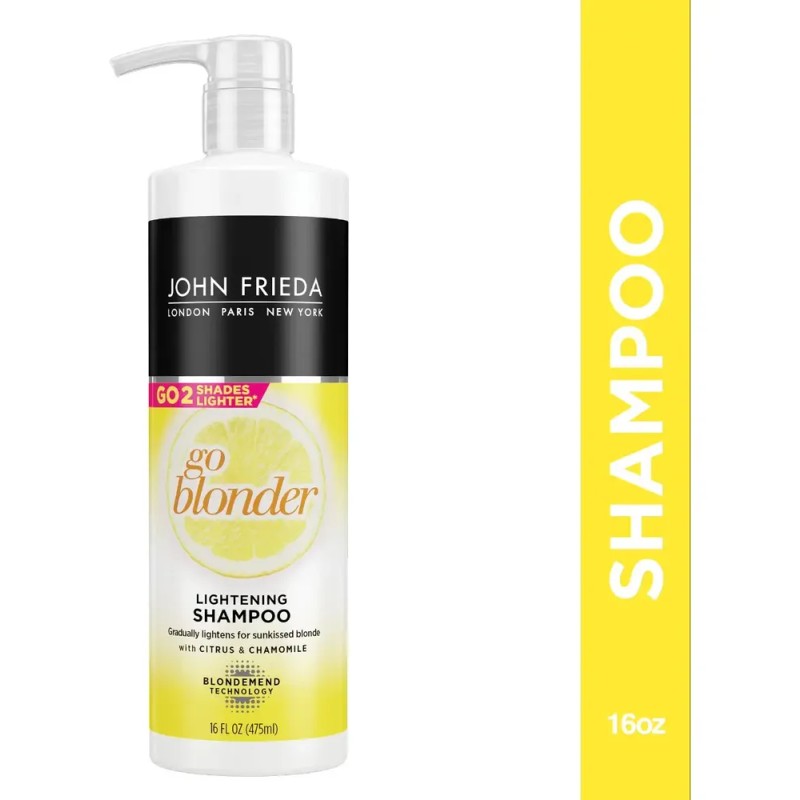 John Frieda Go Blonder Shampoo De Aclarado Gradual 475 Ml