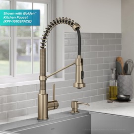 KRAUS Kitchen Soap and Lotion Dispenser in Spot-Free Antique Champagne Bronze, KSD-31SFACB