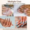 Pegamento Uñas Postizas Puntas Acrilicas Super Fuerte 5x3g