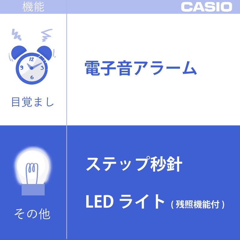 Casio Analog Travel Clock