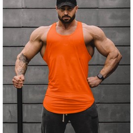 Babioboa Mens Workout Tank Top 3 Pack Quick Dry Gym Muscle Tee Fitness Bodybuilding Training Sleeveless T-Shirt