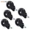 ignparts 5 Pack 3 Inch Office Chair Caster Swivel Wheels