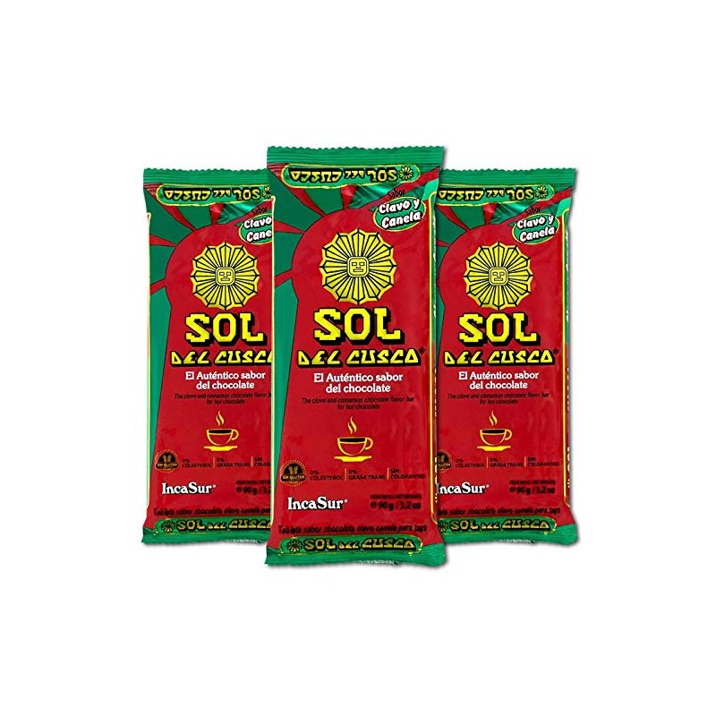 Sol De Cusco Chocolate Con Clavo Y Canela/Chocolate with Cloves