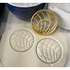 YNGLLC CLASSIC PAN DULCE CONCHA SHAPE COOKIE CUTTER MADE IN