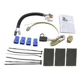 ASTROSYNC 4 Way Flat Trailer Wiring Harness Kit for Nissan Pathfinder 2013-2020, Trailer Hitch Harness Truck Plug for Infiniti QX60 2014-2020, Trailer Light Connector Replaces Part Number CX01088