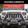 ARIES 1110312 Base-Mount Light Bar Brackets, 2-Pack