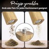 ELBFUCHS® Salt and Pepper Mill Wood Large [New] Loving Set
