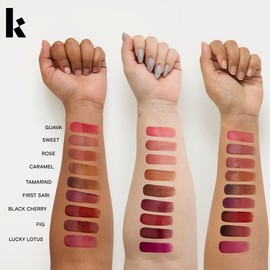 Lassi Lips Staining Lip Oil - Moisturizing Formula that goes on smooth and glossy, and leaves a long lasting matte stain. Available in various shades.:_Caramel