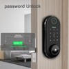 Smart Lock for Front Door, Keyless Entry Deadbolt, Fingerprint Lock