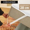 Dreamway Mattress Protector 140 x 190 cm Waterproof Oeko-Tex Certified