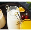 ALINK Glass Boba Straws, 14 mm x 9 inch Reusable