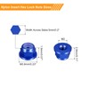 sourcing map Nylon Insert Hex Lock Nuts, 10pcs - M2