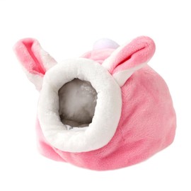 Hamster Beds - Cartoon Rabbits Bed | Bedding House Comfortable Warm Small Animal Cage Accessories Hamster Hammock for Dwarf Hamsters Tinny Hedgehogs Rabbits