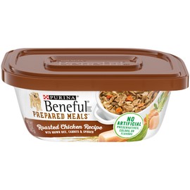 Purina Beneful Gravy Wet Dog Food, Prepared Meals Roasted Chicken Recipe - (8) 10 oz. Tubs