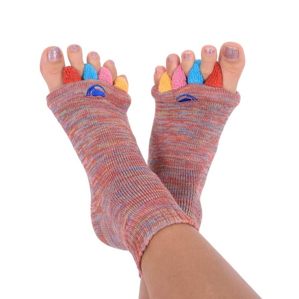 Original Foot Alignment Socks, Happy Feet Foot Pain Relief Toe Separator S Multicolor